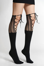 Tara Lace Up Socks Socks NOCTEX