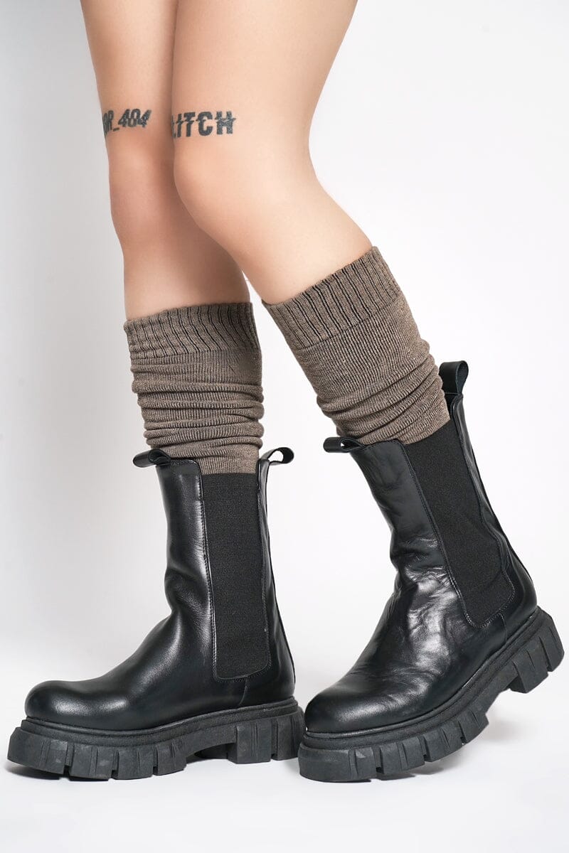 Plush High Tease Socks Socks NOCTEX