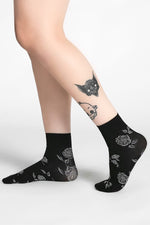 Anastasia Floral Ankle Socks Socks NOCTEX
