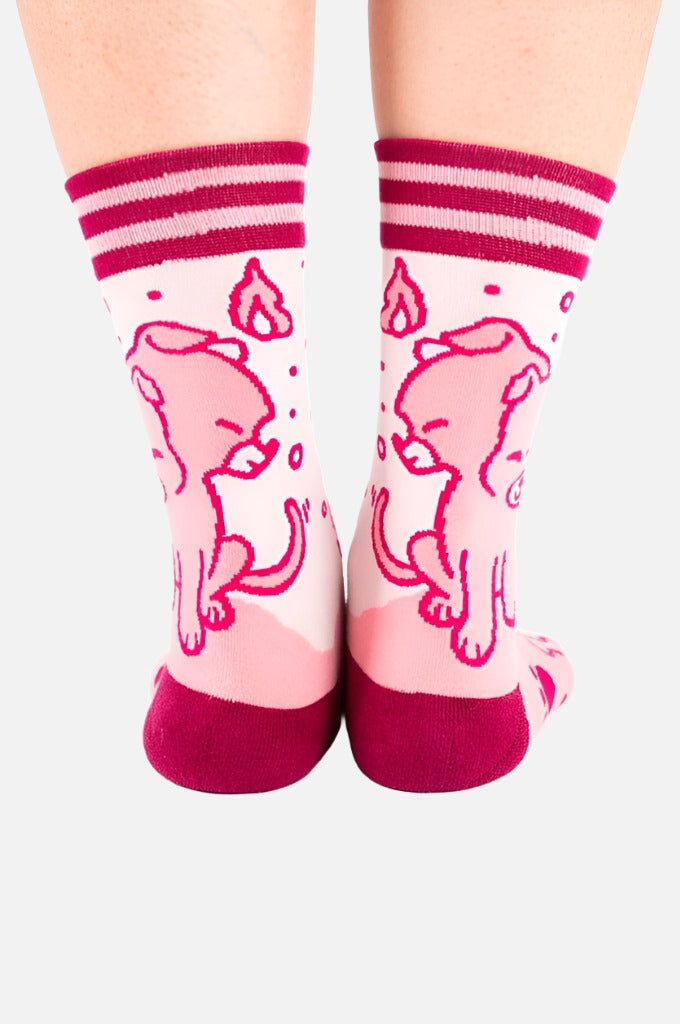 Cute Cerberus Socks Socks FootClothes LLC