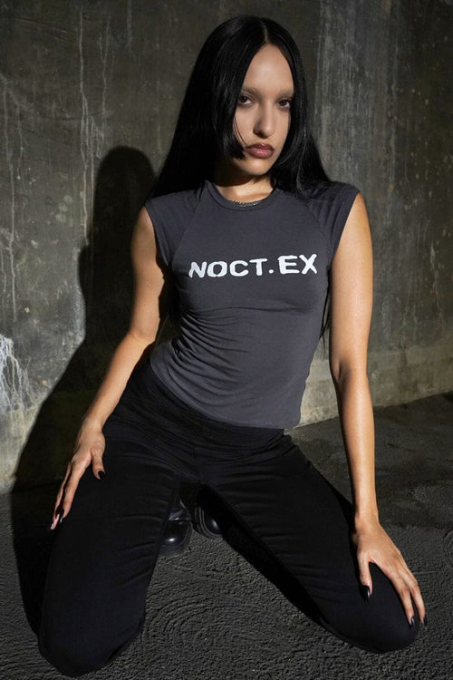 Noctex Code Tshirt - Charcoal Tshirts NOCTEX
