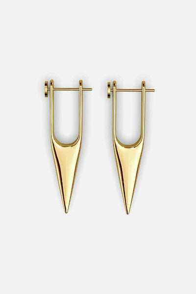 Apparatus Earrings: Gold Vermeil