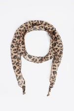 Miranda Leopard Scarf Scarf NOCTEX