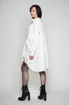 Pleia Shirt Dress - White Short Dresses Madonna & Co 