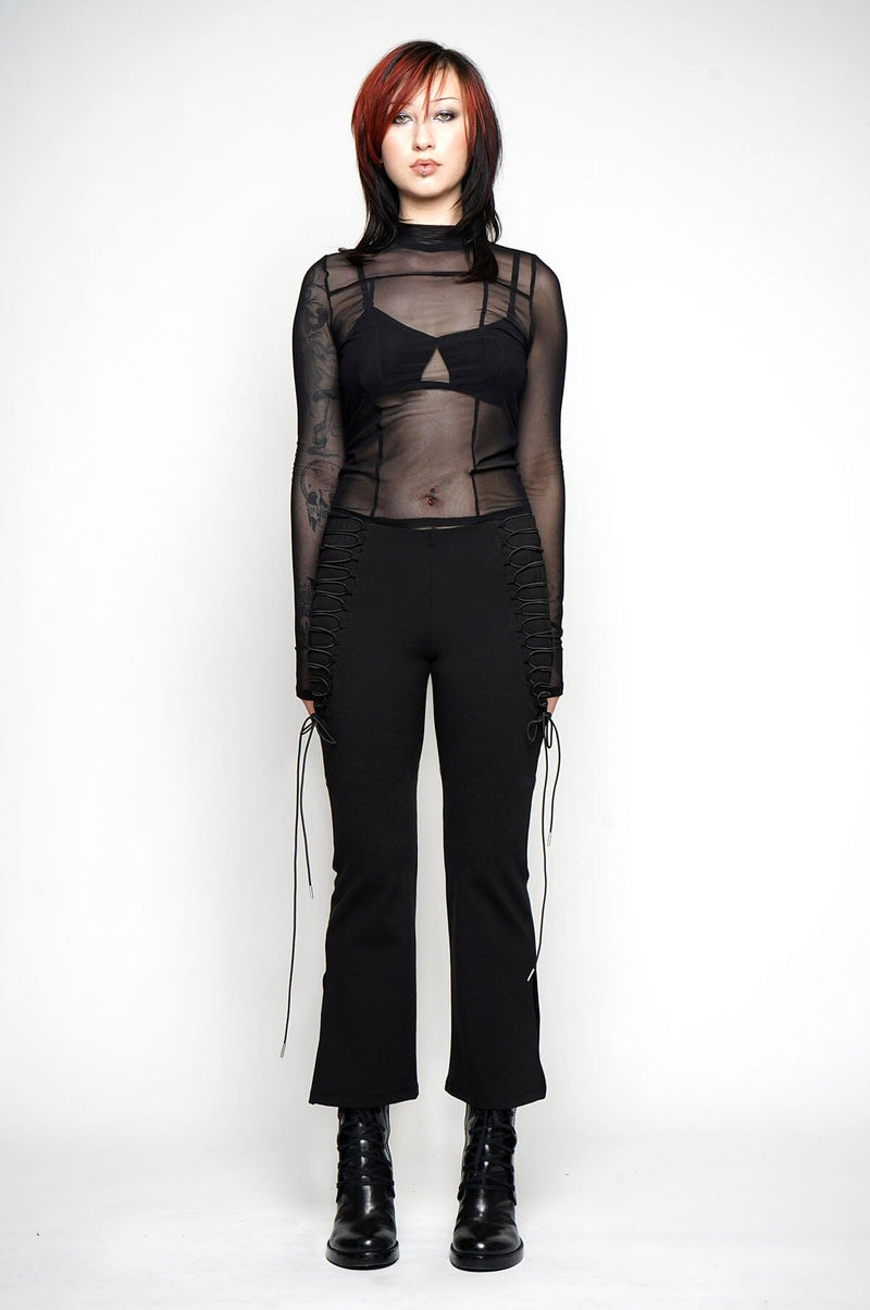 Banshee Lace Up Pants Bottoms NOCTEX
