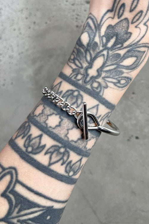 Spectral Toggle Cuff | Stainless Steel Bracelets NOCTEX