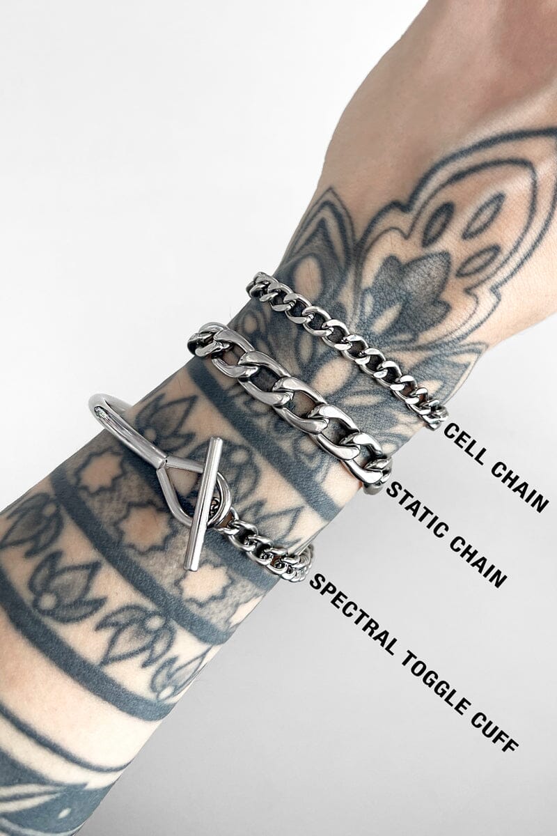 Static Chain Bracelet | Stainless Steel Bracelets NOCTEX