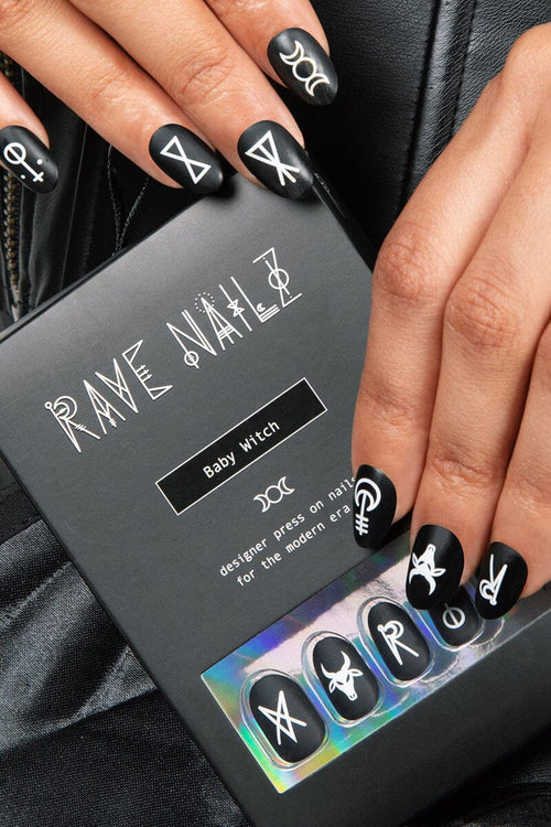 Baby Witch - Press On Nails Nails Rave Nailz