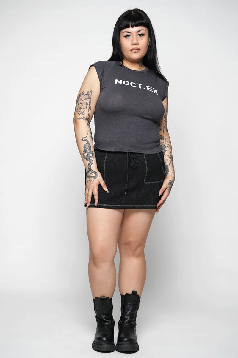 Noctex Code Tshirt - Charcoal Tshirts NOCTEX