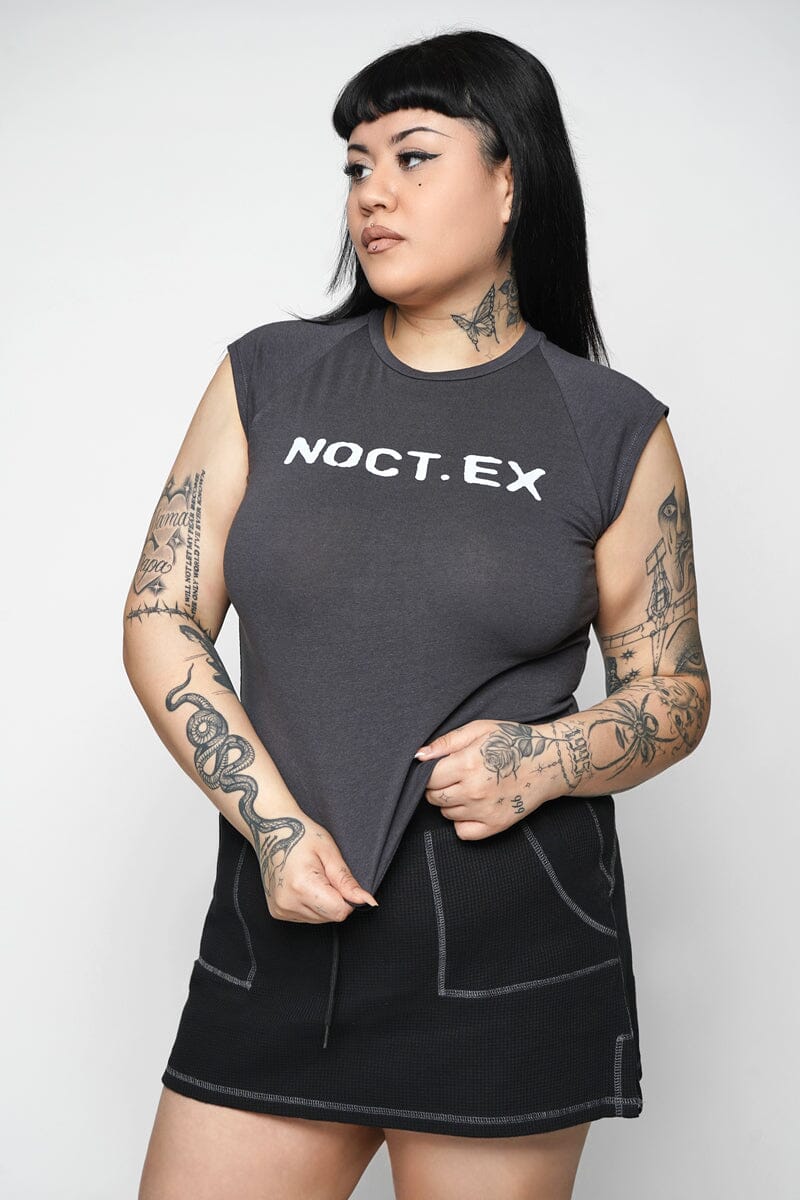 Noctex Code Tshirt - Charcoal Tshirts NOCTEX