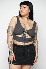 Sullen Lace Up Tank Shirts & Tops NOCTEX