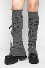 Farah Knee High Leg Warmers Leg Warmers NOCTEX CLOUD GREY
