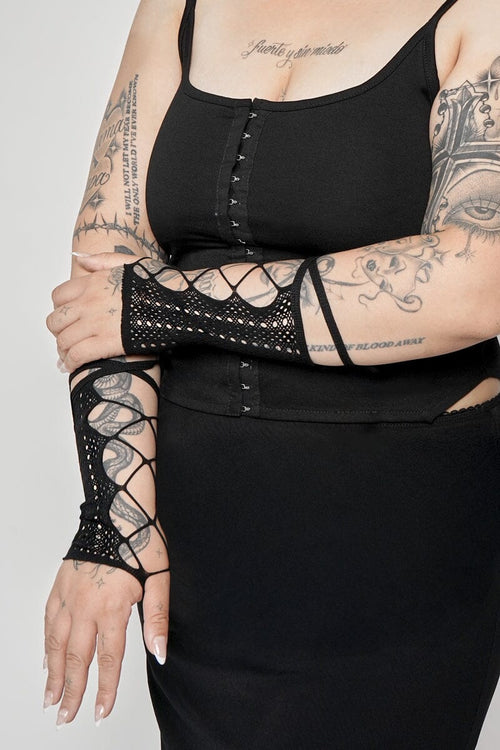 Shay Lace Sleeves Arm Warmers NOCTEX