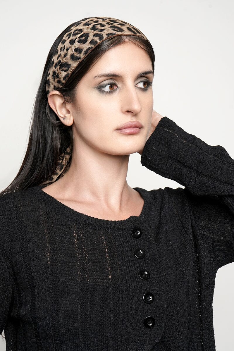 Miranda Leopard Scarf Scarf NOCTEX