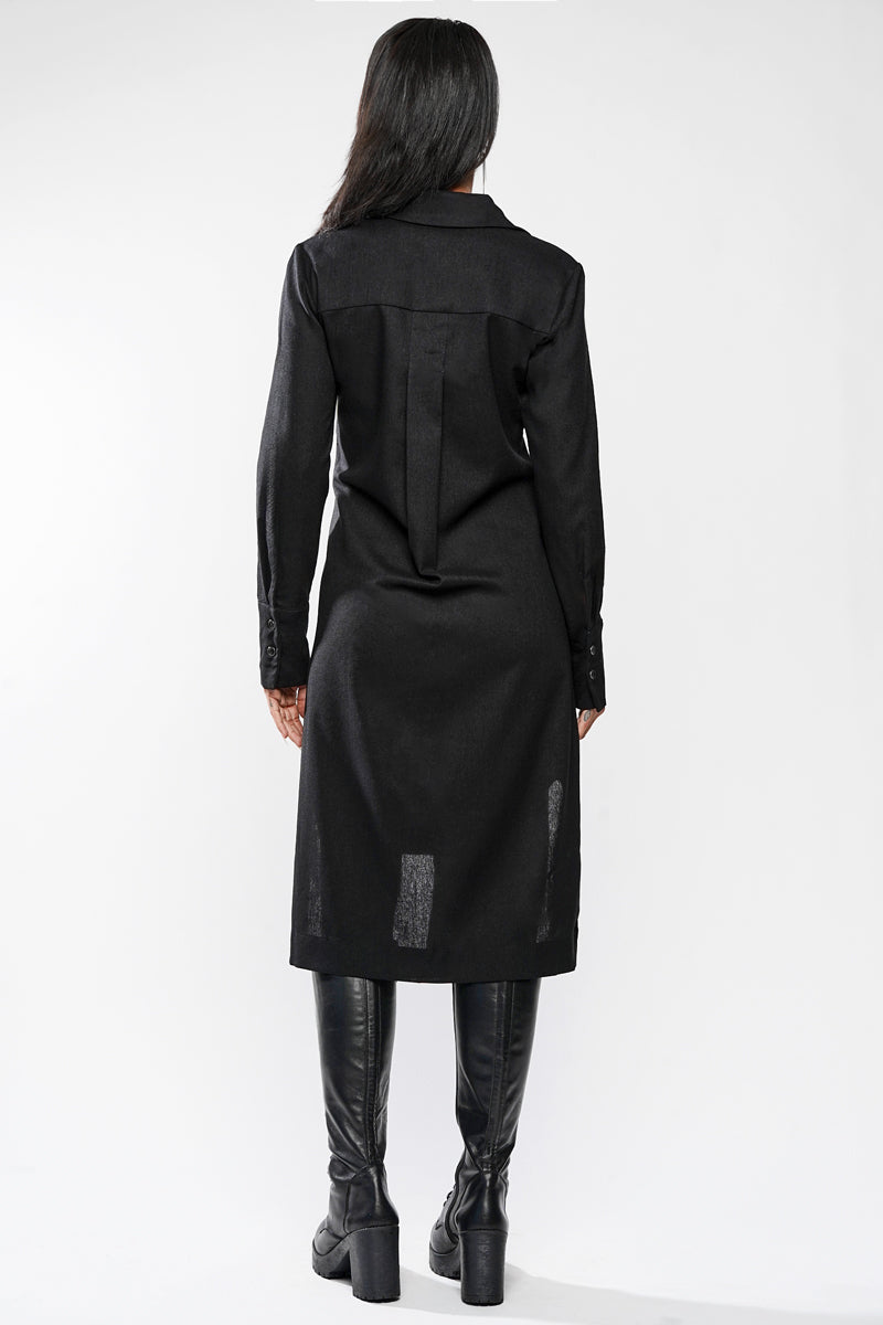 Wynona Linen Button Up Dress