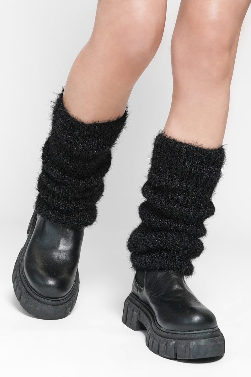 Hollyhuck Fuzzy Leg Warmers Leg Warmers NOCTEX