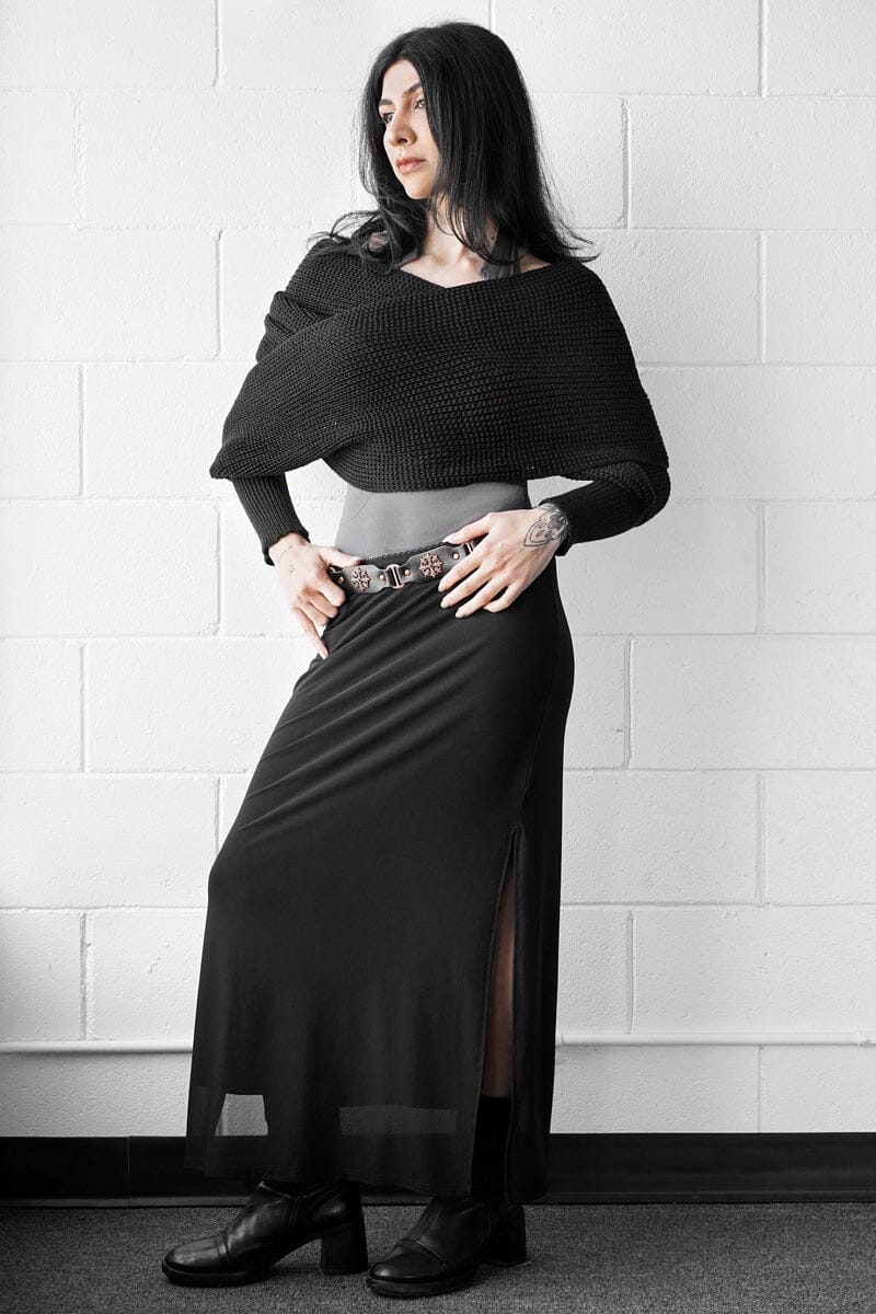 Leah Knit Shawl Shrug Shrugs NOCTEX