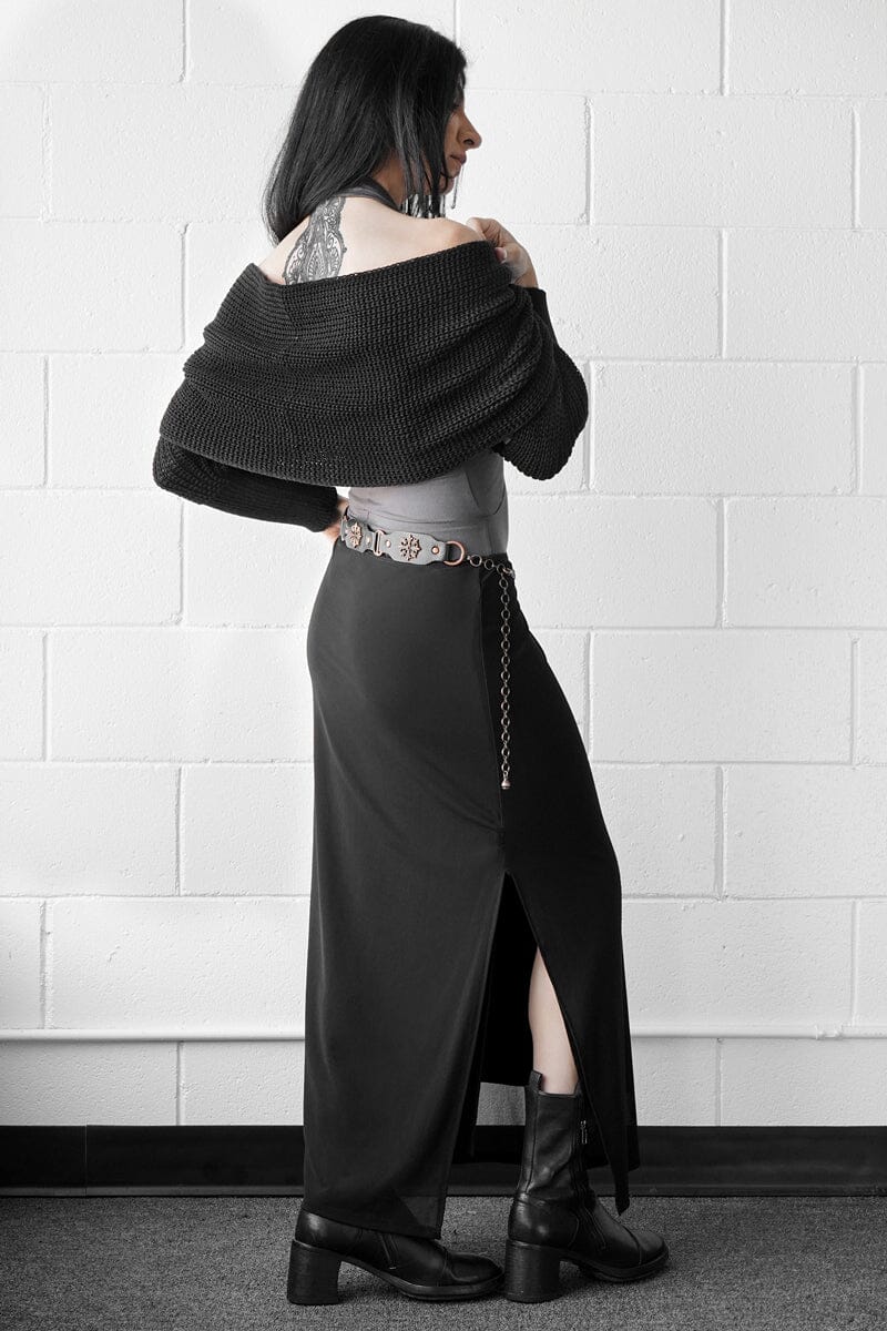 Leah Knit Shawl Shrug Shrugs NOCTEX