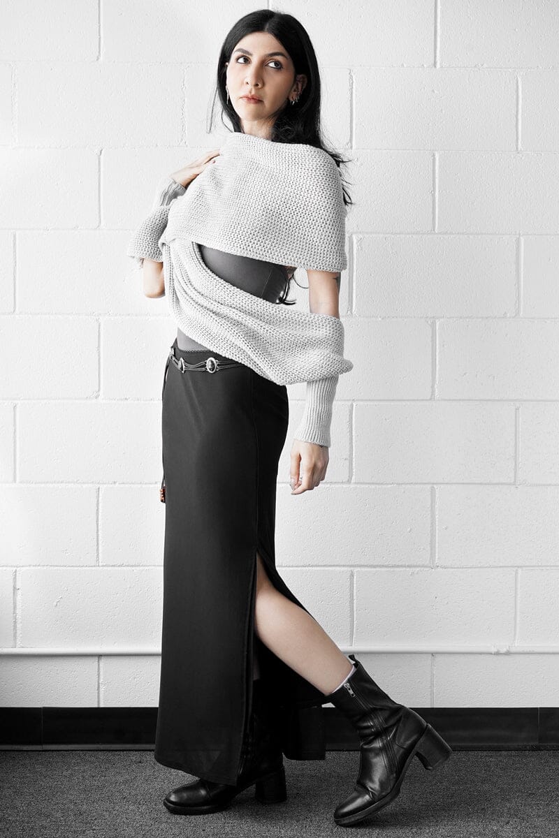 Leah Knit Shawl Shrug Shrugs NOCTEX