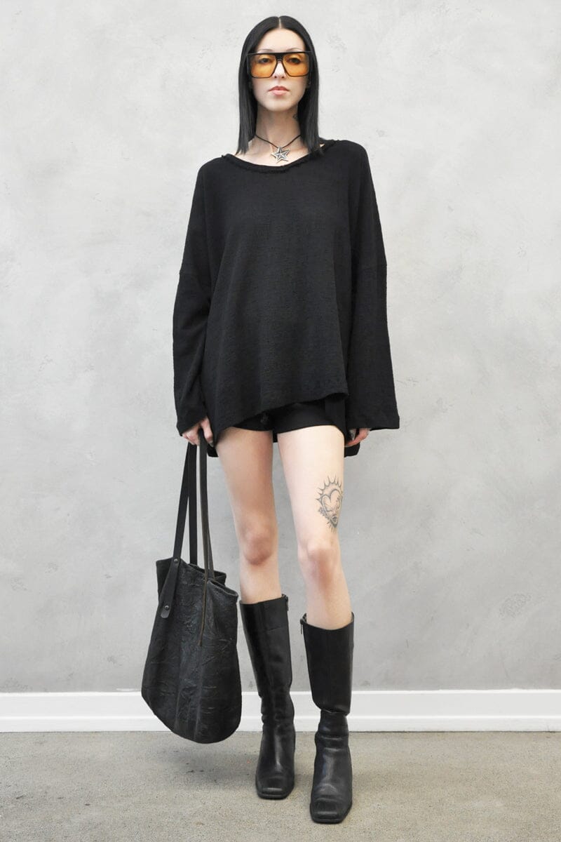 Shelter Washed Cotton Top - Pre Order Top NOCTEX