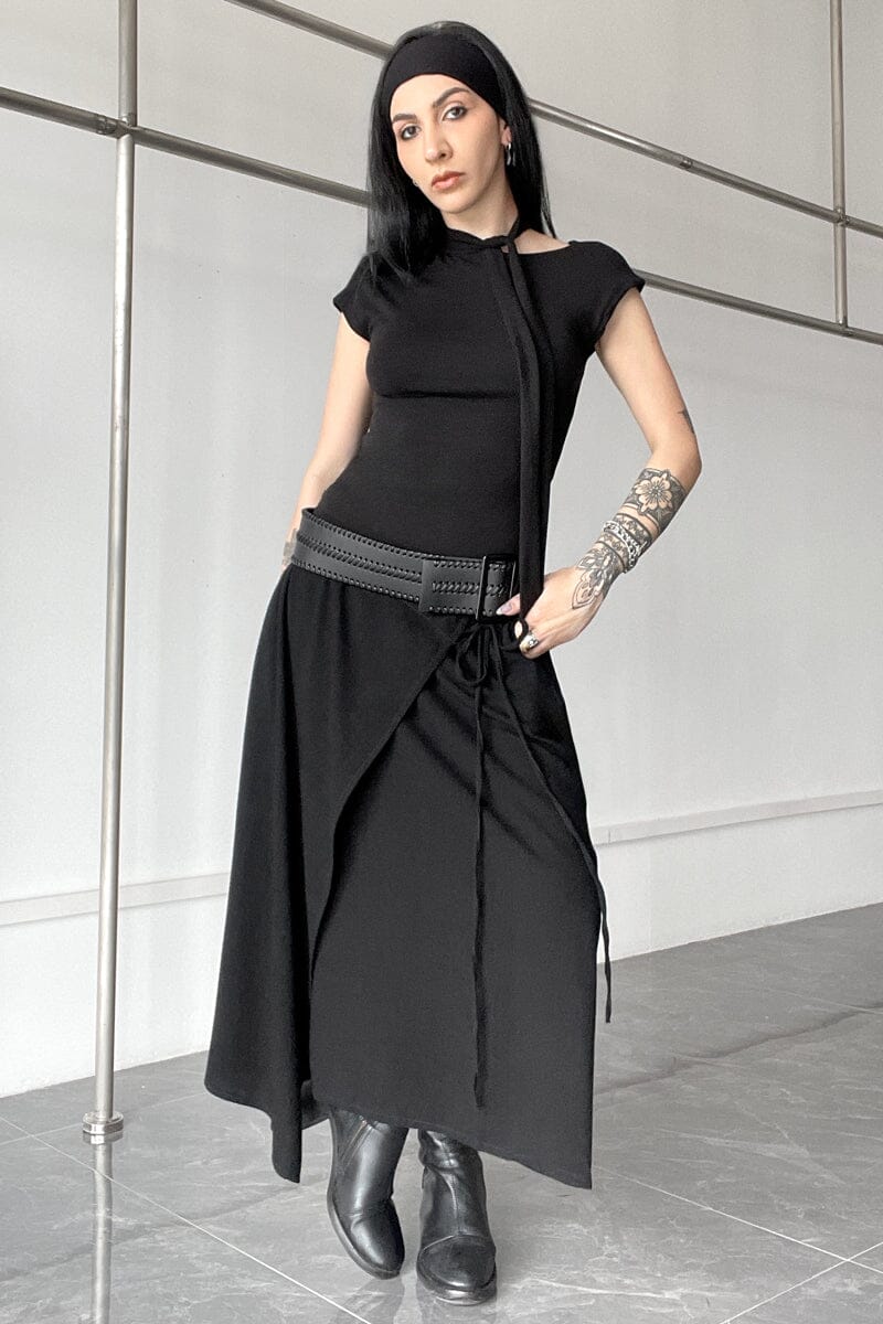 Vortex Wrap Maxi Skirt - Pre Order Skirts NOCTEX