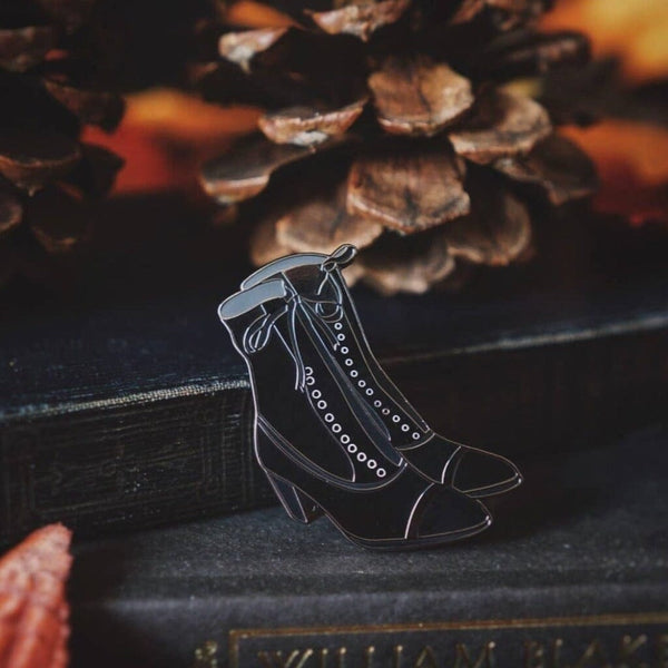 Salem Boots Shop Enamel Pins on Noctex