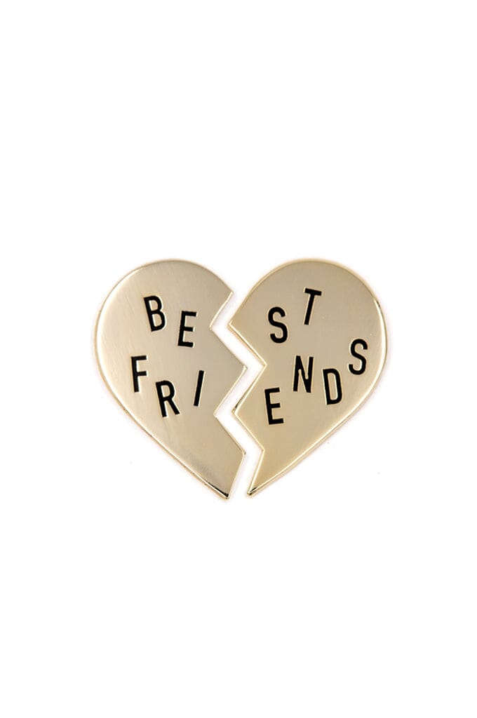 Best Friends Enamel Pin Set of 2 Enamel Pin These Are Things