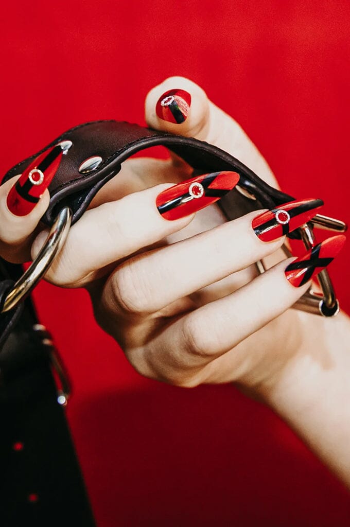 Bondage - Press On Nails Nails Rave Nailz