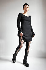 Lace Up Leg Warmers Leg Warmers NOCTEX