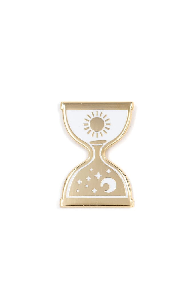 Hourglass Enamel Pin - Noctex - These Are Things Faire Enamel Pin