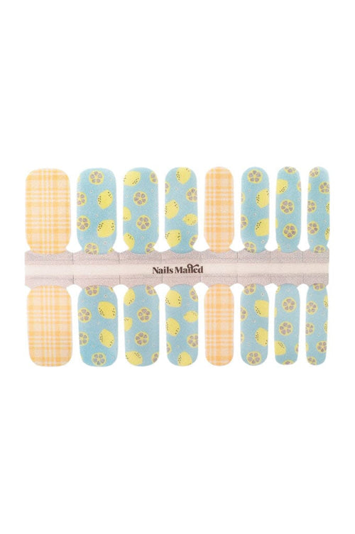 Let’s Get Zesty | Nail Wraps Nails Mailed