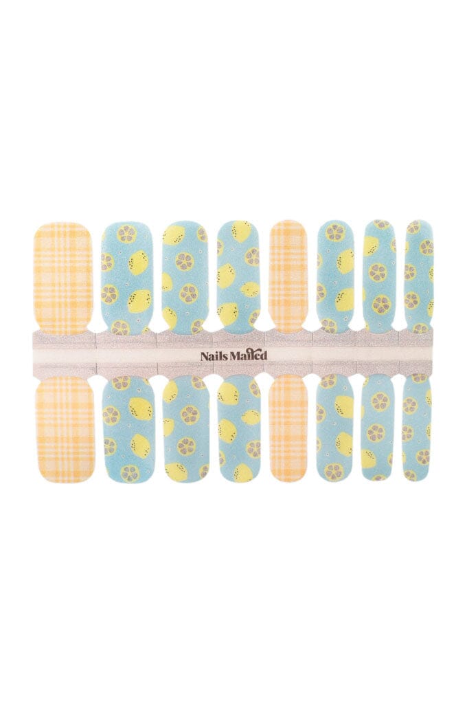 Let’s Get Zesty | Nail Wraps Nails Mailed