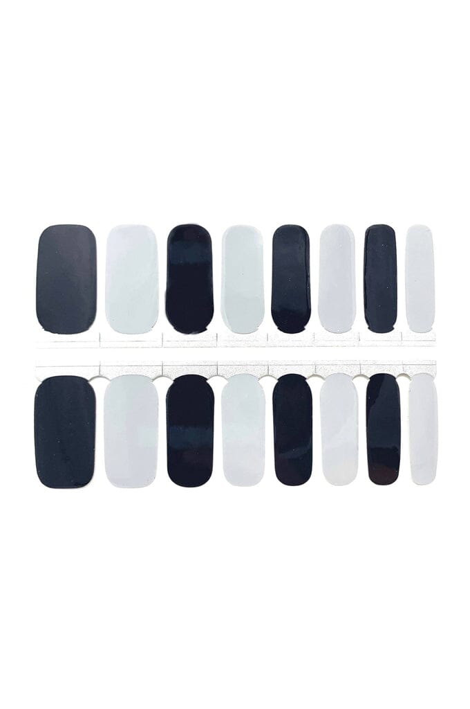 Lots of Gray | Nail Wraps Nails Mailed