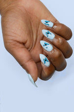 Nail Art Stickers - Sunny Side Up - Noctex - Deco Miami avocado, butterfly, california, cherry, Cruelty free, Faire, fried egg, gummy bear, Made in USA/Canada, nails, peaches, rainbow, star,