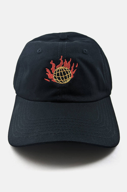 Burning Globe Hat Hats Badaboöm Studio 