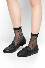 Giselle Studded Leather Loafers