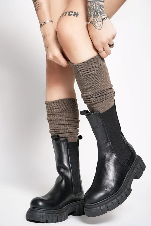 Plush High Tease Socks Socks NOCTEX 
