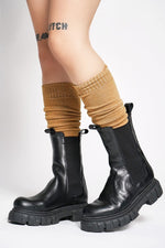 Plush High Tease Socks Socks NOCTEX 