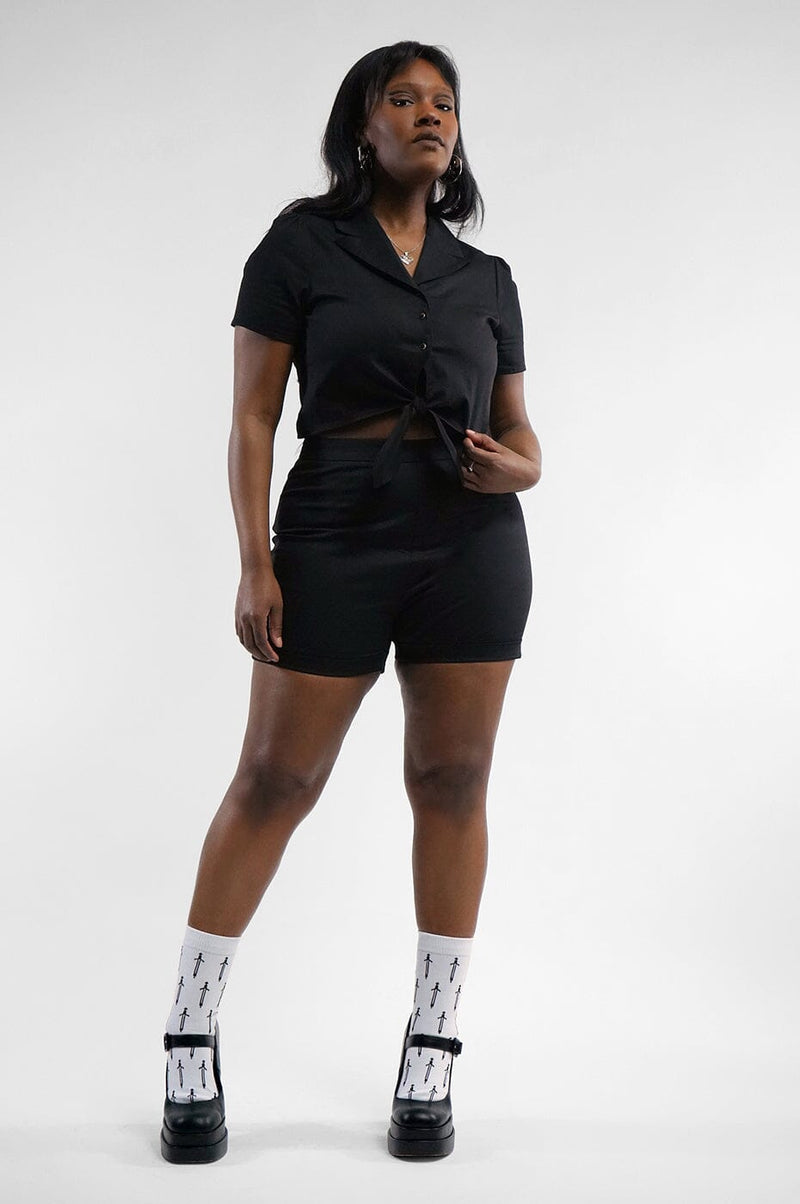 Connie Set - Black Co-ords KATAKOMB TOP XL 