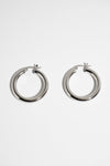 THICK MID SIZE HOOP EARRINGS Earrings NOCTEX 
