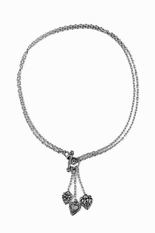 Triple Heart Rockware Necklace Necklaces Classic Hardware 