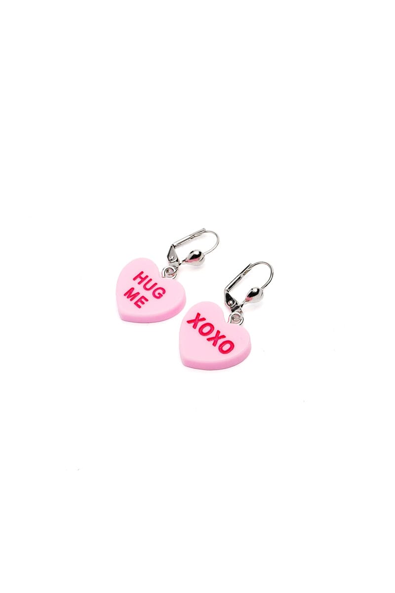Candy Heart Charm Earrings Earrings Classic Hardware 