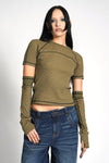 Orion Thermal Top Set Longsleeves NOCTEX FIELD GREEN XS 