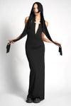 Soteria Dress and Hood Long Dresses NOCTEX BLACK X-SMALL 