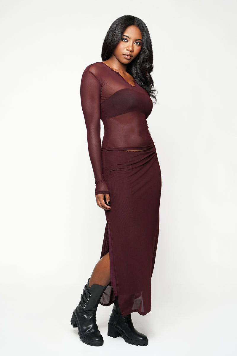 Shadow Veil Skirt - Limited Edition Rosette