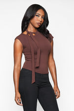 Beta Knit Scarf Top