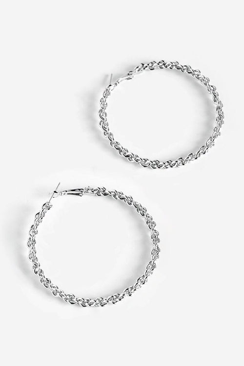 Daphne Hoop Earrings | Steel Earrings NOCTEX 