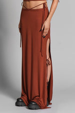 Venus Maxi Skirt Maxi Skirts NOCTEX RUST XS 
