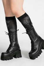 Anastasia Floral Ankle Socks Socks NOCTEX 