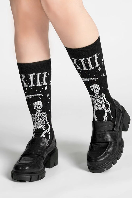 Azrael Death Tarot Socks Socks NOCTEX 